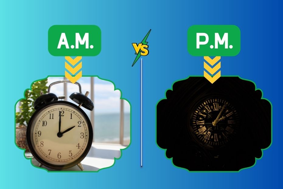 What's the Difference am and pm